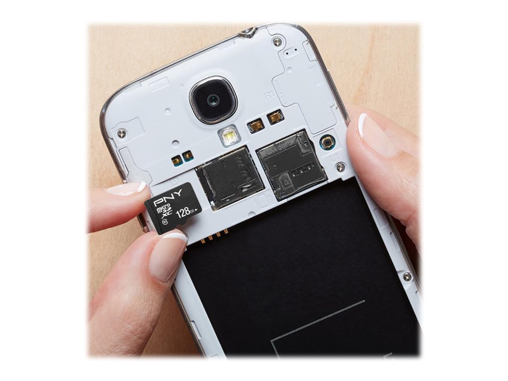 PNY Micro SD Card Performance Plus 128GB Verpackung