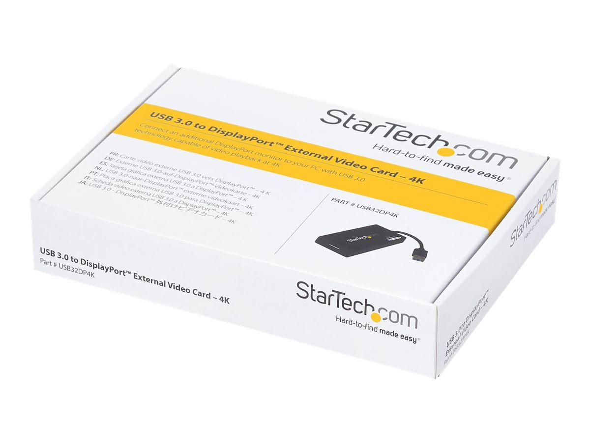 STARTECH.COM USB 3.0 auf Displayport Adapter Anschlussansicht