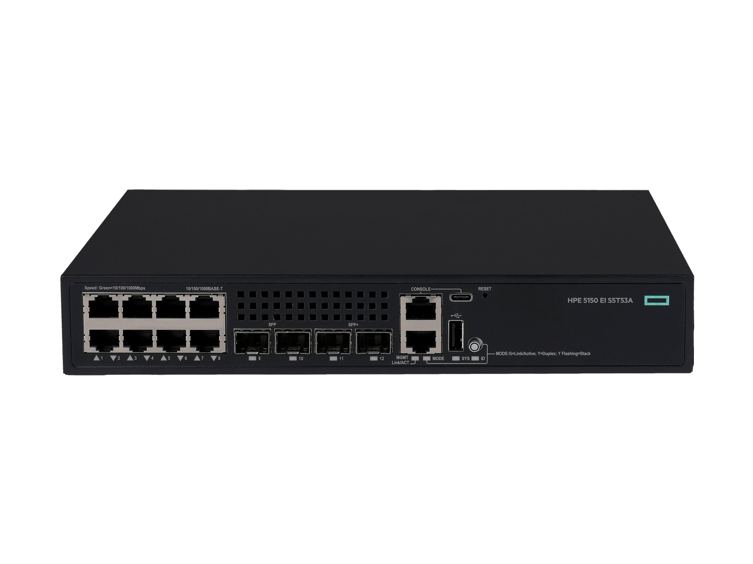 HPE Networking Comware Switch 8p 10M/100M/1G 2p SFP 1G 2p SFP+ 1G/10G 5150EI EU en