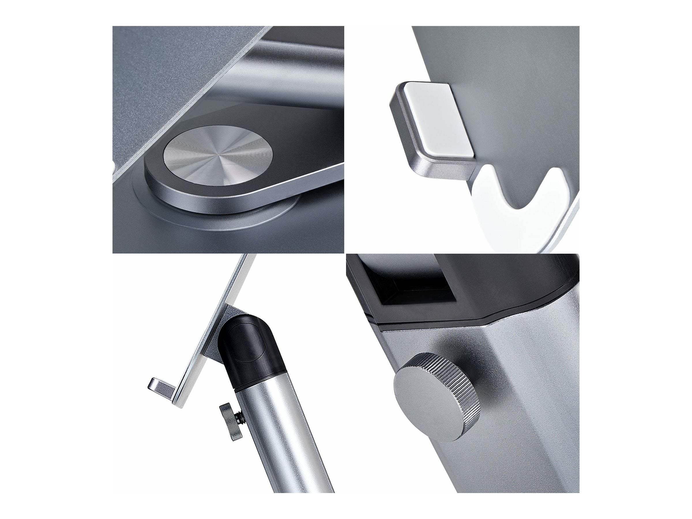 STARTECH.COM Ergonomischer Höhenverstellbarer Laptopständer Dreh-Neigbar Tragbar Laptophalterung-Notebookständer bis 5kg