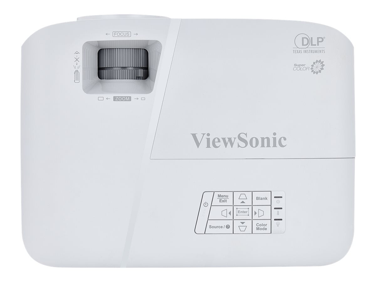 VIEWSONIC PG603W WXGA 1280x800 3600 Lumen 22000: 1 Kontrast LAN contro USB-Leser Unterstutzung Word Excel Power Point Adobe PDF JPG