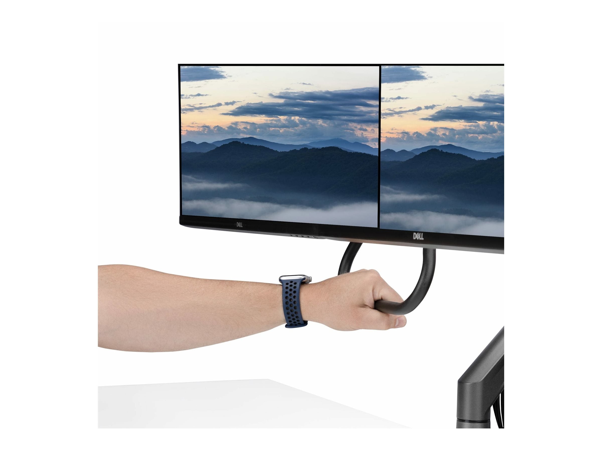 STARTECH.COM Dual Monitorhalterung mit Querstange max. 68