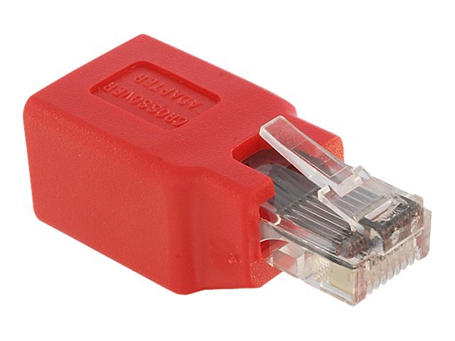 DELOCK NICz RJ45 Crossover Adapter Bu-St kompakt - Vorderansicht