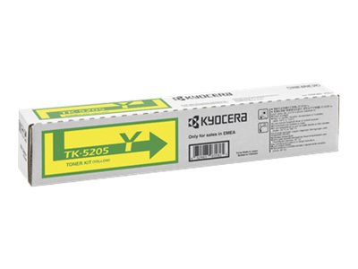 KYOCERA TK-5205Y Toner yellow Vorderansicht