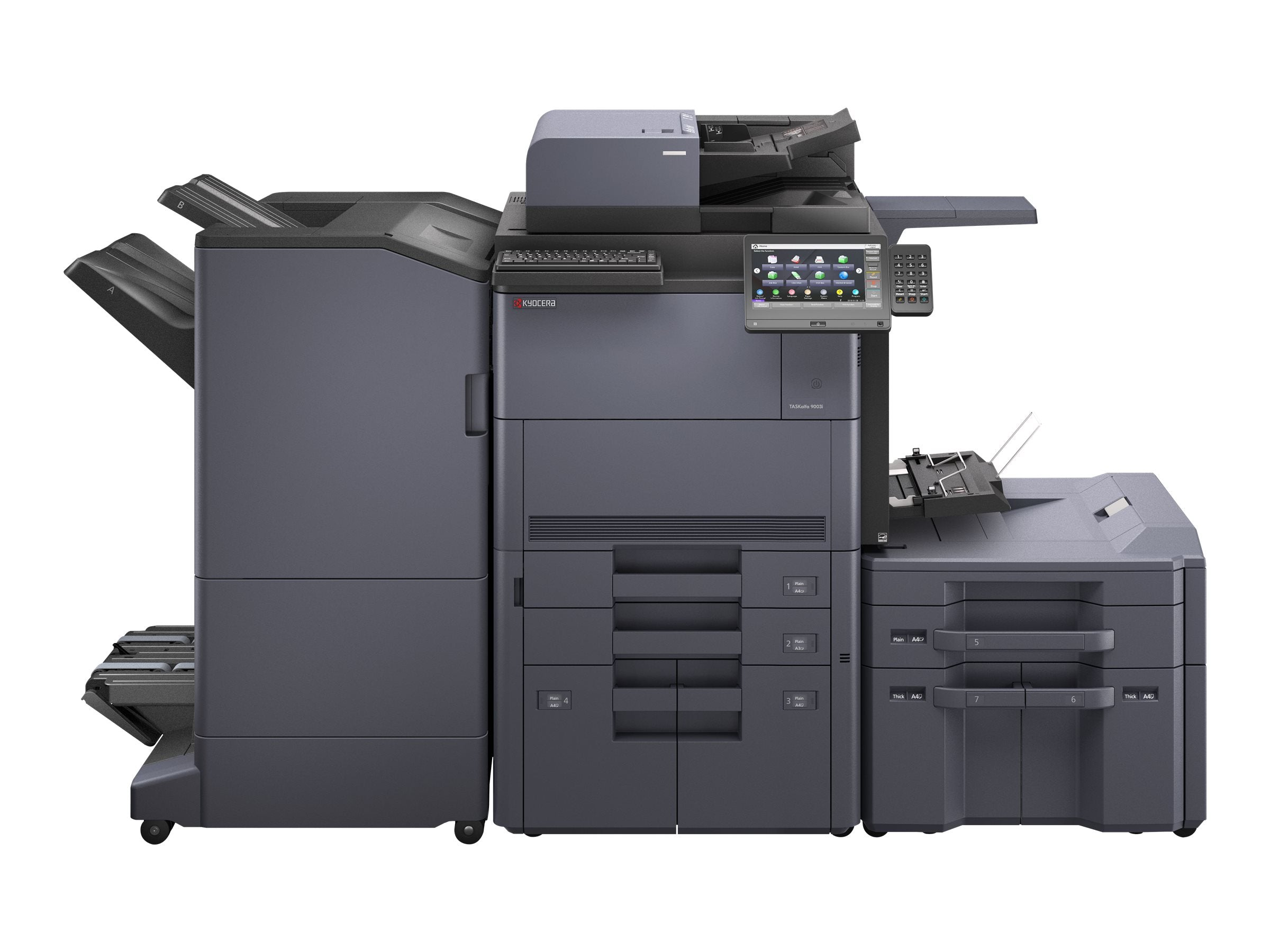 KYOCERA TASKalfa 9003i Multifunktionsdrucker Rückansicht