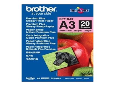 BROTHER BP-71GA3 Fotopapier Verpackung
