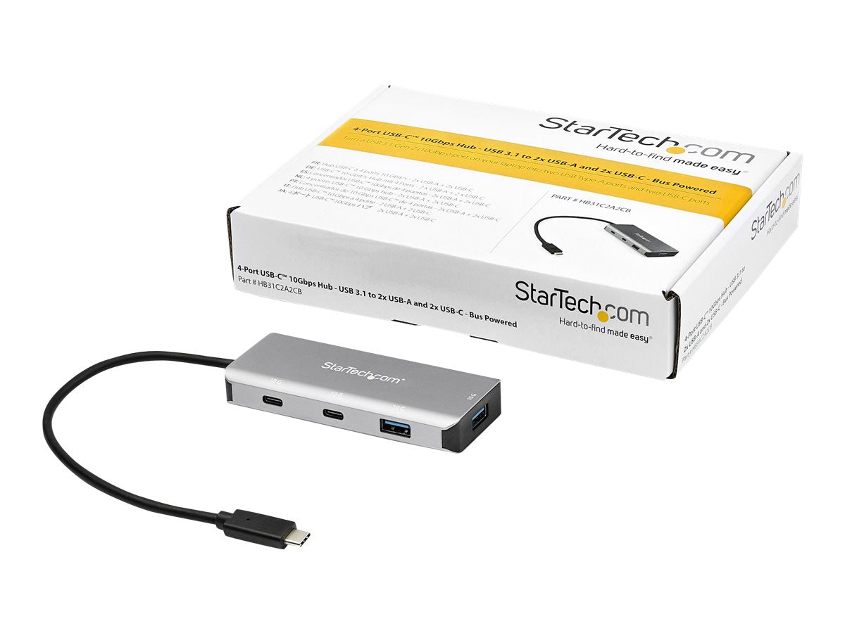 STARTECH.COM 4-Port-USB-C Hub Detailansicht