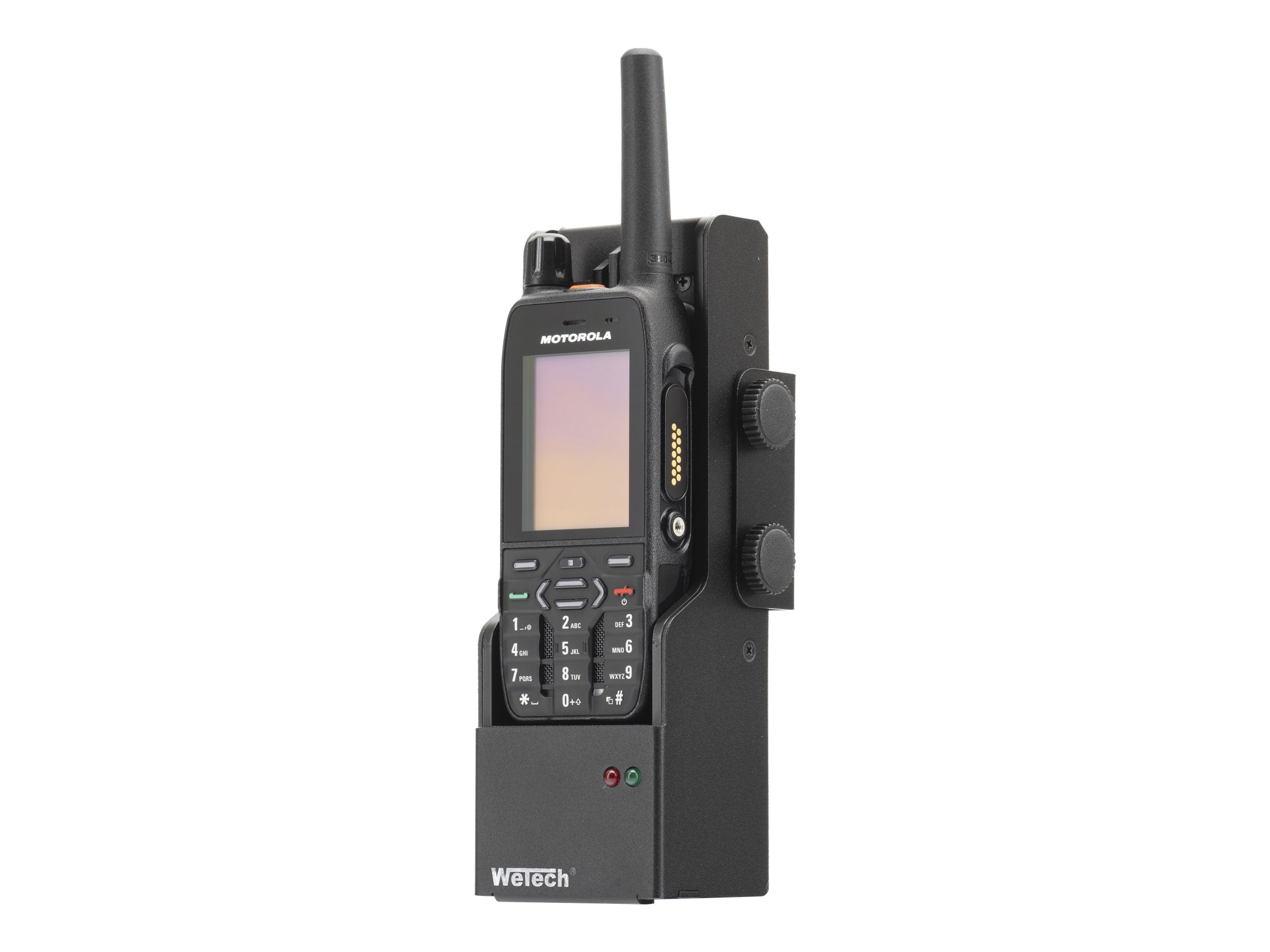 WEMPE WTC2110 Ladehalterung Passiv mit Veriegelung für Motorola MXP600 Verwendbar mit Akkus PMNN4801 PMNN4802 und PMNN4582