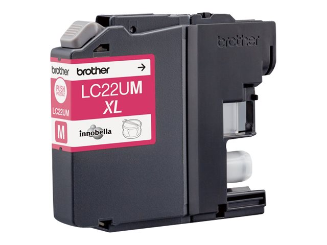 BROTHER LC-22UM Tintenpatrone magenta Verpackung