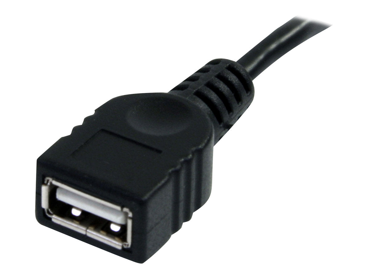 STARTECH.COM 10ft Black USB 2.0 Extension Cable A to A - Anschlussansicht