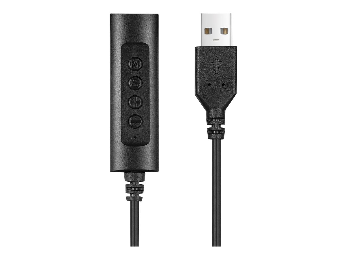 Vorderansicht des SANDBERG 2in1 Office Headset Jack+USB