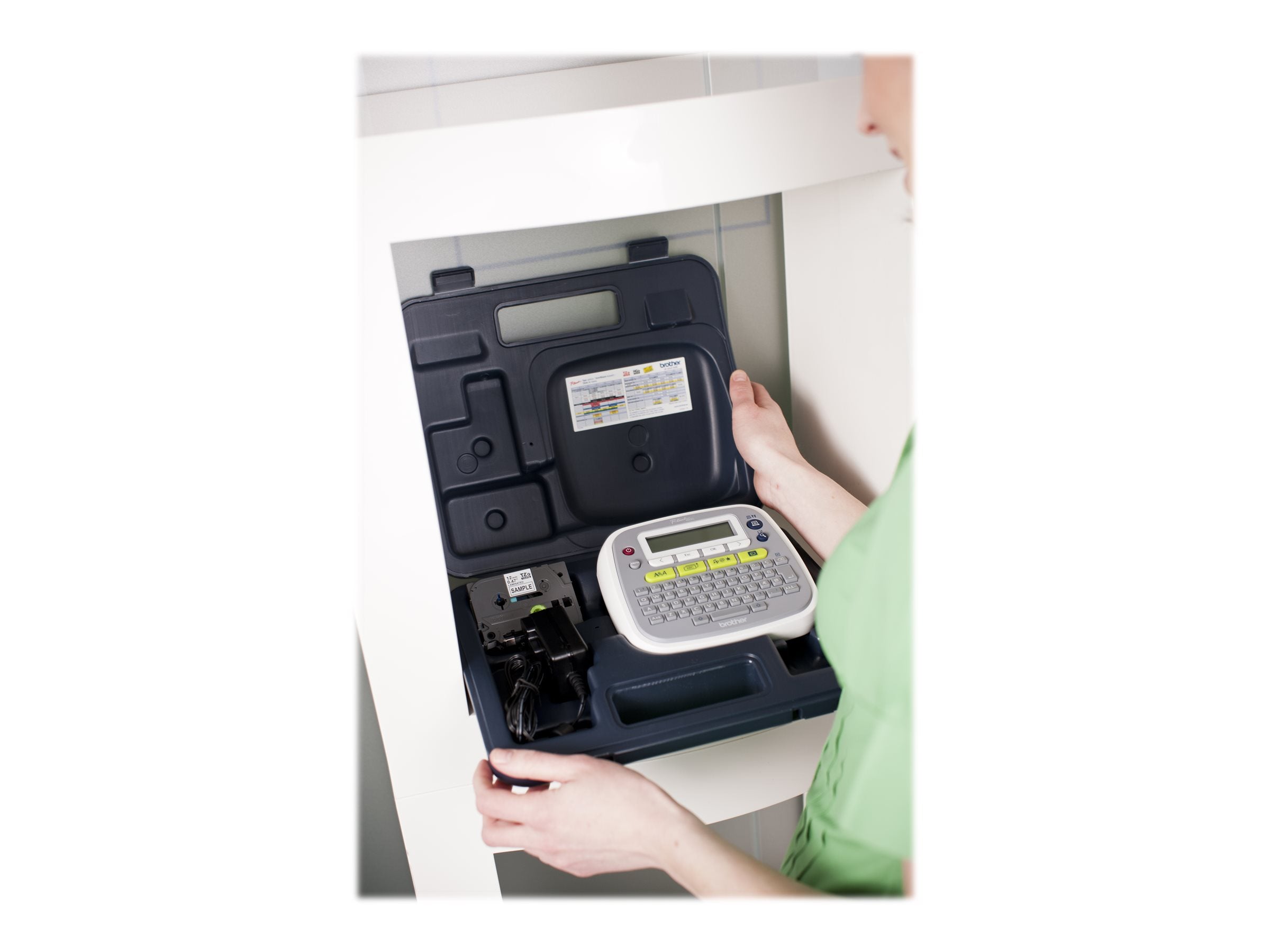 BROTHER P-touch D200BWVP Beschriftungsgerät im Hartschalenkoffer