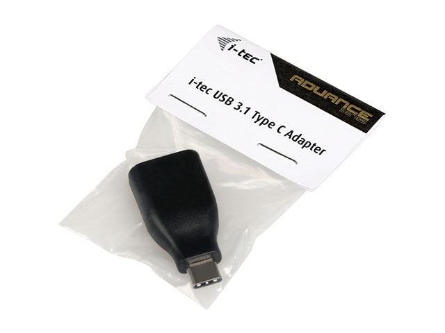 I-TEC USB Typ-C auf 3.1/3.0/2.0 Typ A Adapter Anschlussansicht