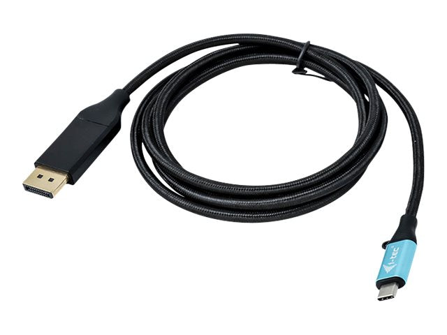 I-TEC USB C DisplayPort Kabel Adapter 4K 60 Hz Anschlussansicht