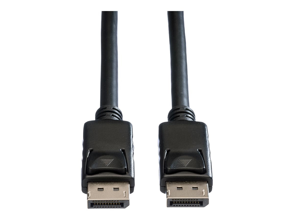 ROLINE DisplayPort Kabel DP ST - ST schwarz 3m Vorderansicht