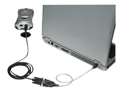 MANHATTAN USB RS232 Seriell Konverter Verbindet ein serielles Geraet mit dem USB Port FTDI FT232RL-Chipsatz 0
