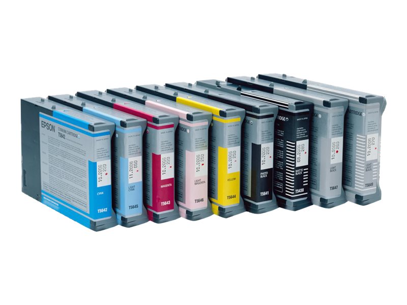 EPSON T605C Tinte hell magenta Vorderansicht