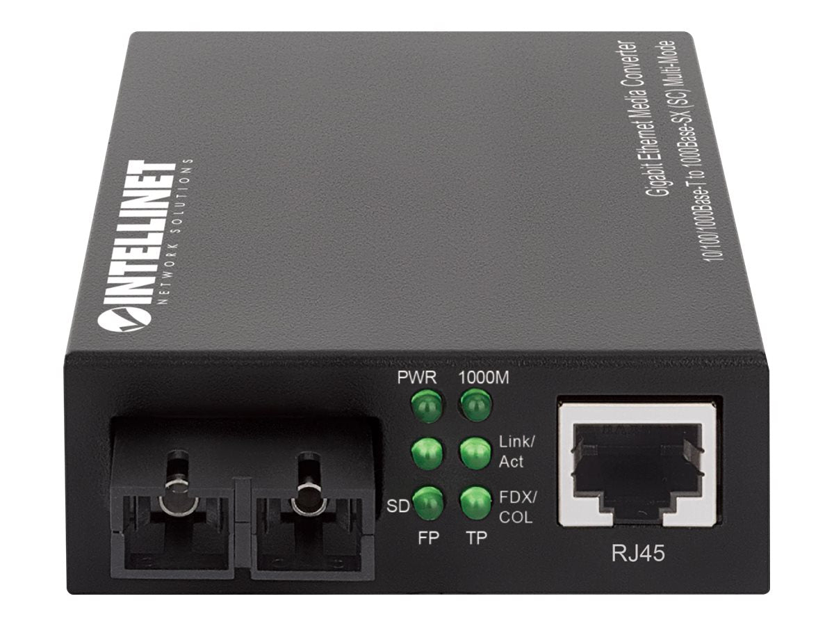 INTELLINET Gigabit Ethernet Medienkonverter Verpackung