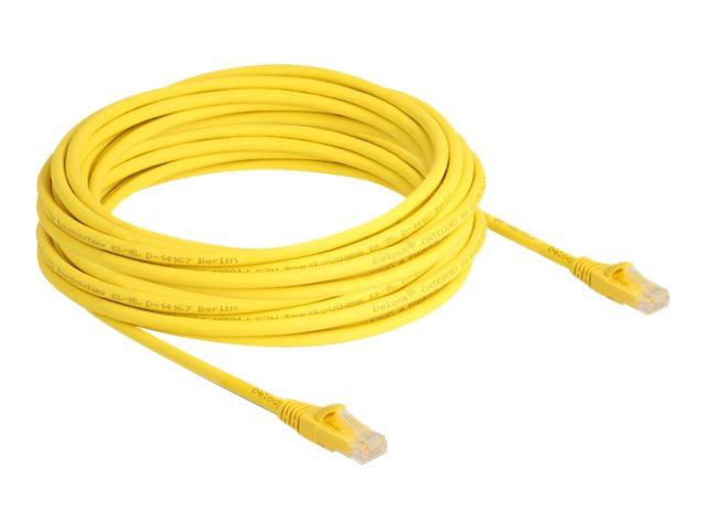 DELOCK RJ45 Kabel Cat.6A U/UTP Fast Tracing 10m - Vorderansicht
