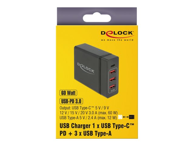 DELOCK USB Ladegerät Detailansicht