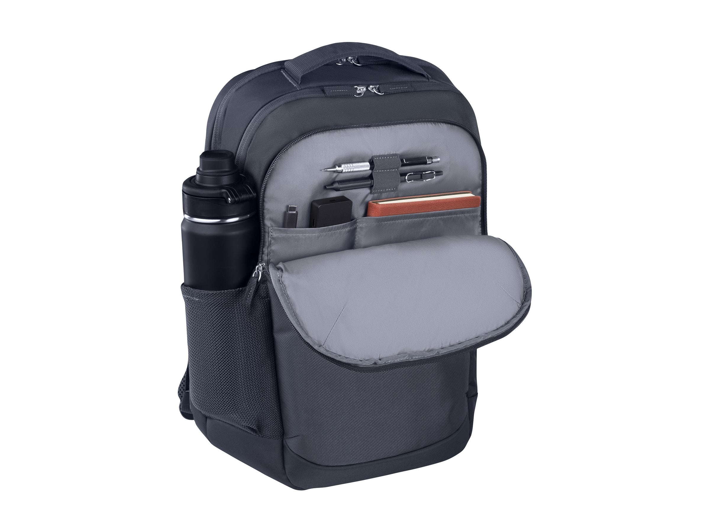 HP Everyday 16 Odyssey Gray Laptop Backpack Vorderansicht