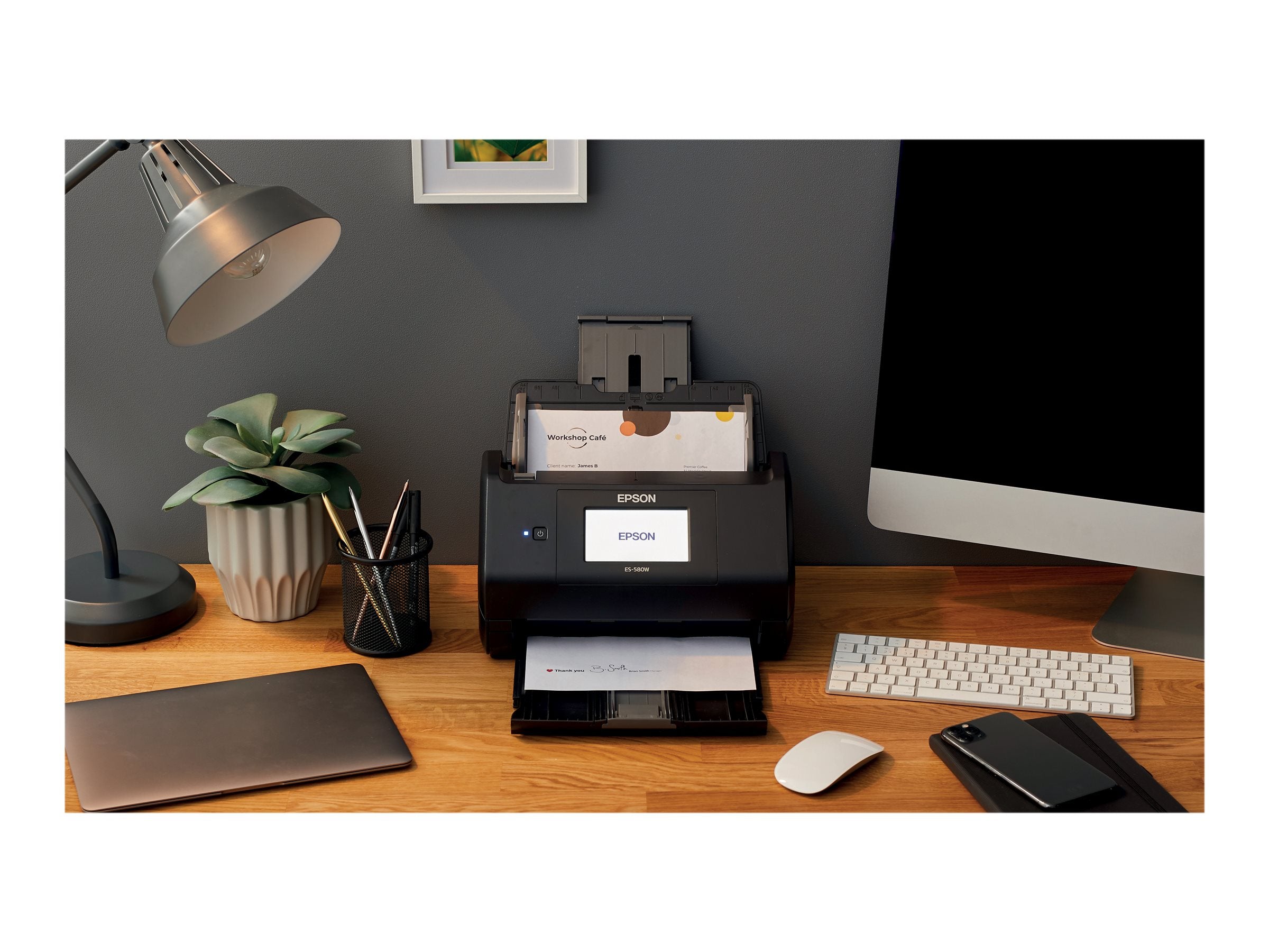 EPSON Scanner WorkForce ES-580W Vorderansicht