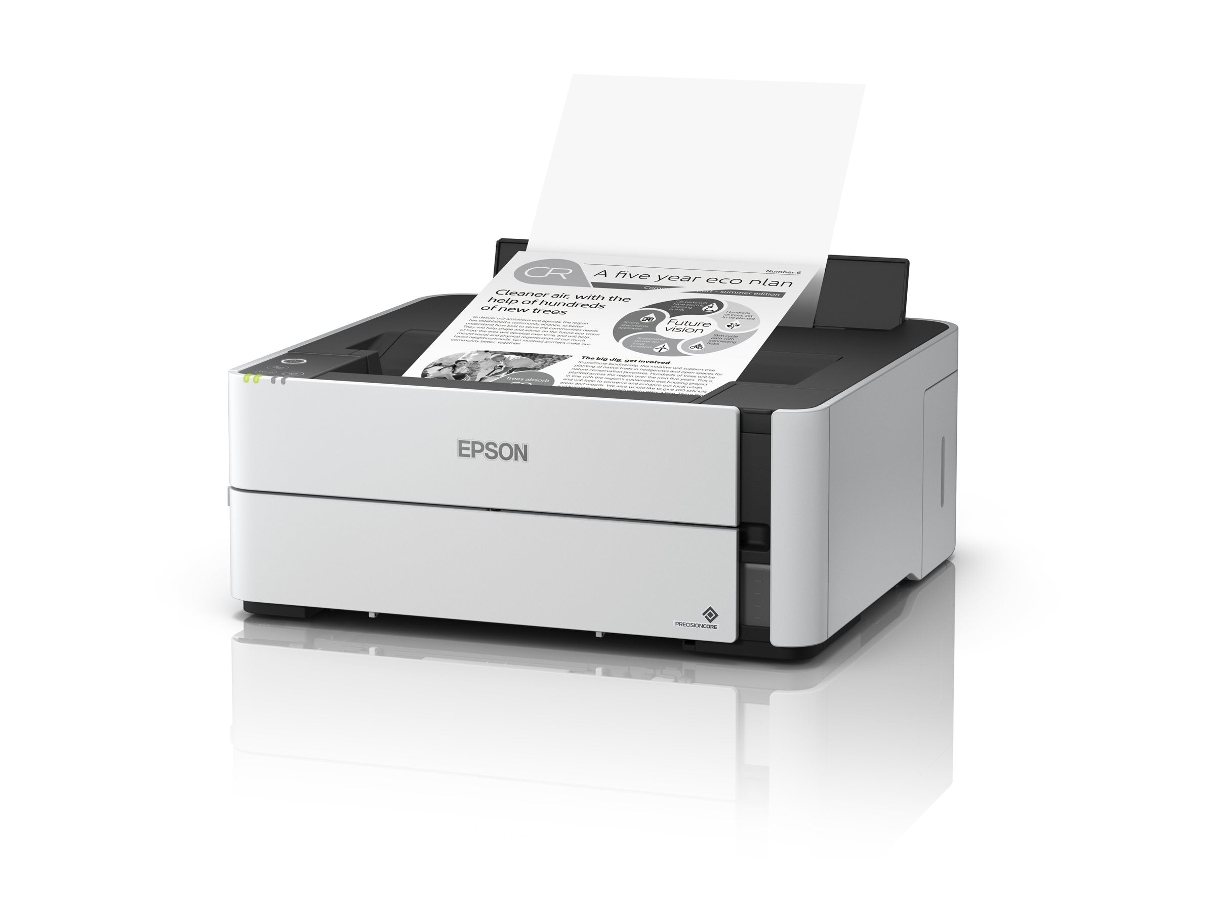 EPSON EcoTank ET-M1180 Printer Rückansicht