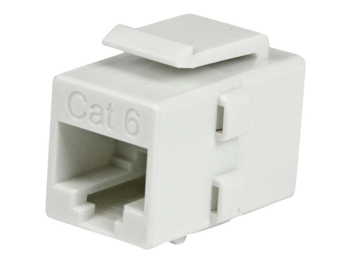 STARTECH.COM White Cat 6 RJ45 Keystone Jack Network Coupler - Verpackung