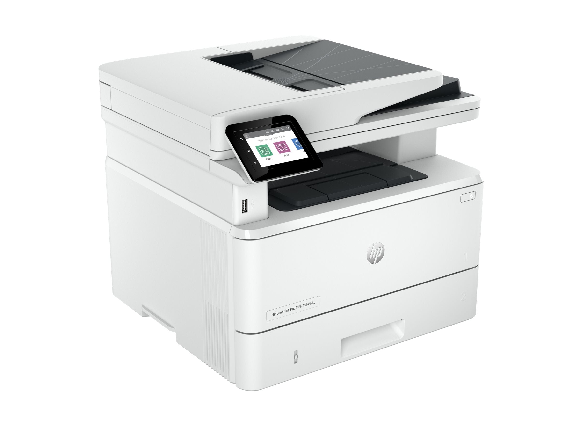 HP LaserJet Pro MFP 4102dw Seitenansicht