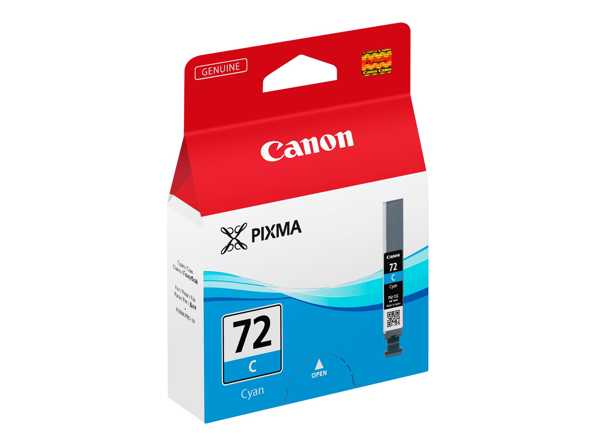 CANON PGI-72 C Tinte cyan Vorderansicht
