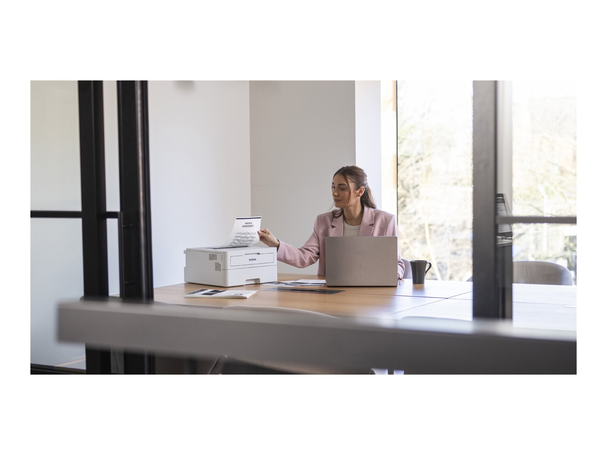 BROTHER HL-L2865DW Printer Mono Duplex laser A4 1200x1200dpi 34ppm 250sheets USB Wi-Fi LAN