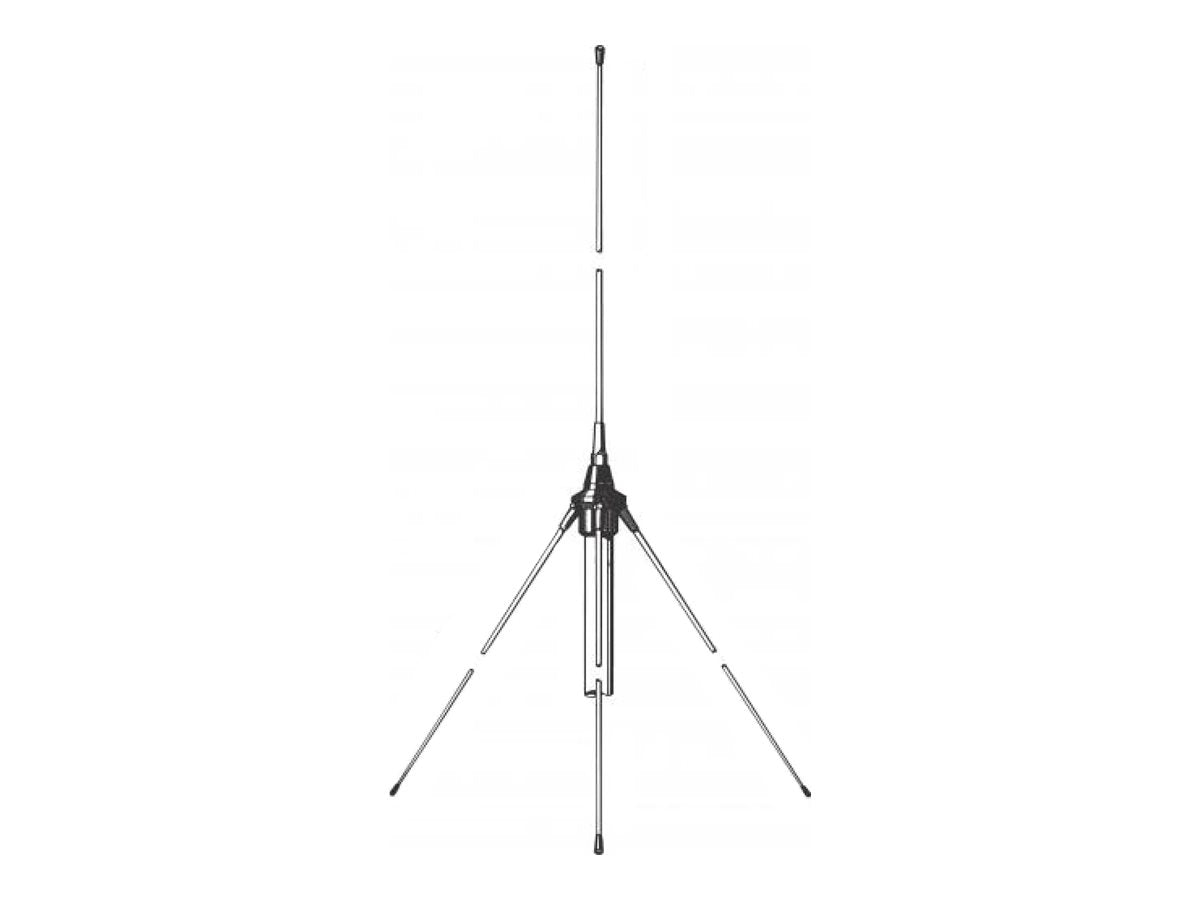 PROCOM GP 40 Groundplane Antenne Vorderansicht