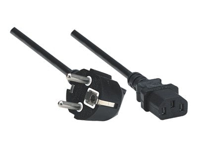 MANHATTAN Stromkabel Kaltgeräte Stecker IEC 60320 C13 10 A / 250 V Anwendung