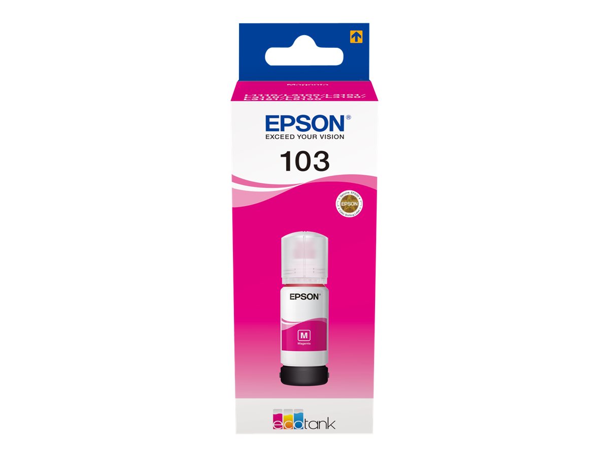 EPSON 1LB 103 EcoTank Magenta Nachfülltinte Vorderansicht