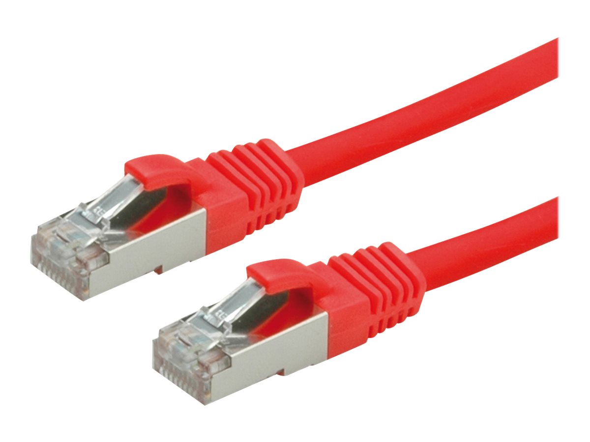 VALUE Patchkabel Kat.6 Class E S/FTP PiMF LSOH rot 2m - Verpackung