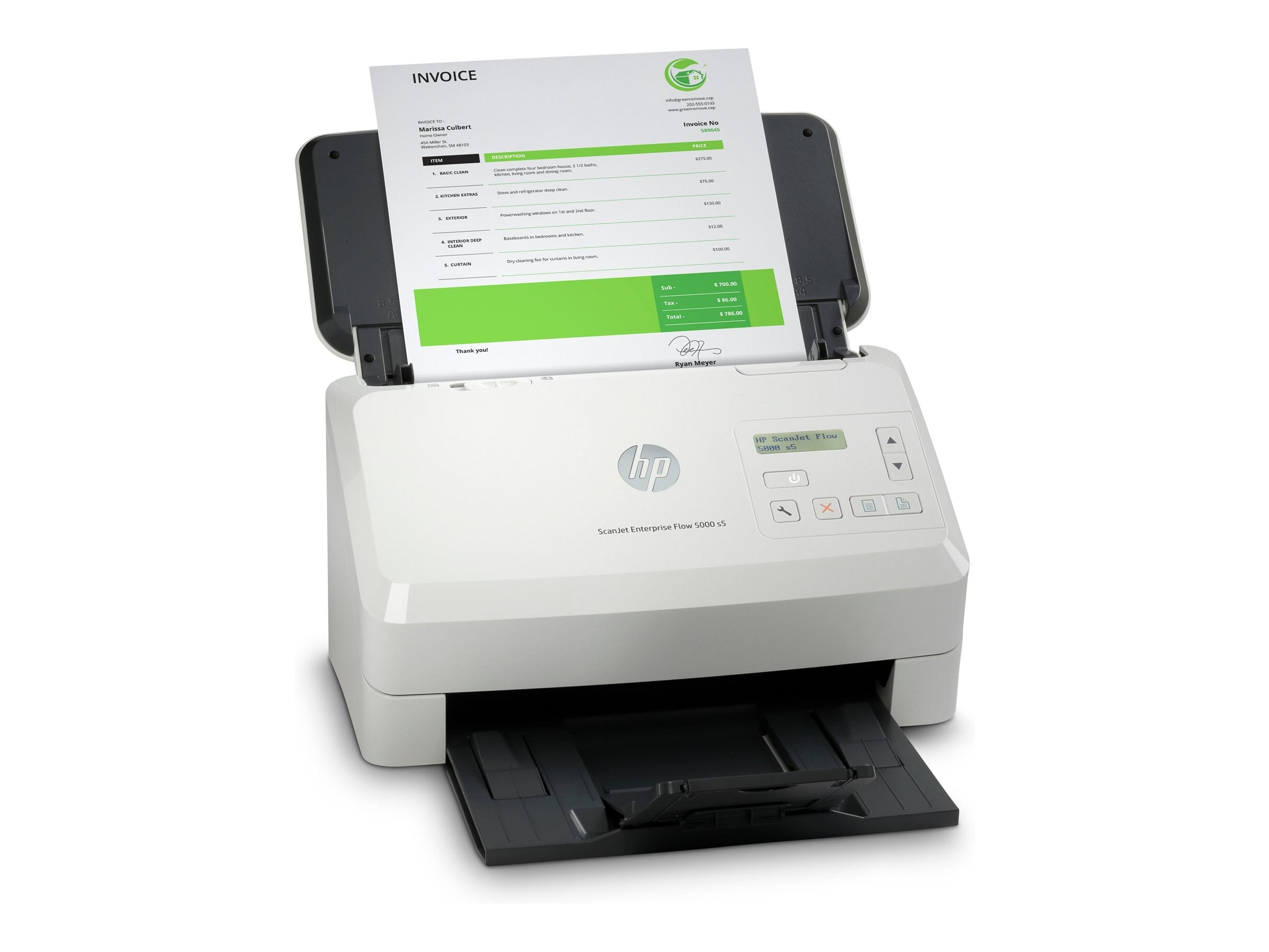 HP ScanJet Enterprise Flow 5000 s5 Dokumentenscanner Verpackung