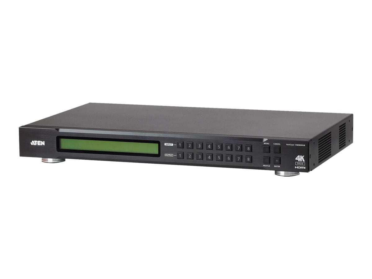 ATEN VM0808HB 8 x 8 True 4K HDMI Audio/Video Matrix Switch Verpackung