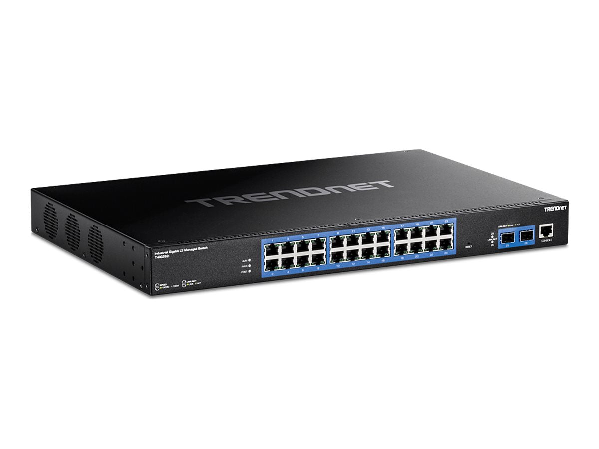 TRENDNET TI-RG262i Rackmount Switch Vorderansicht