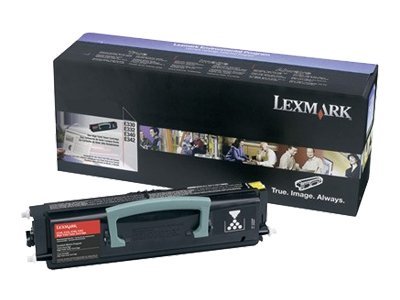 LEXMARK E33x, E340, E342n Toner schwarz hohe Kapazität Vorderansicht