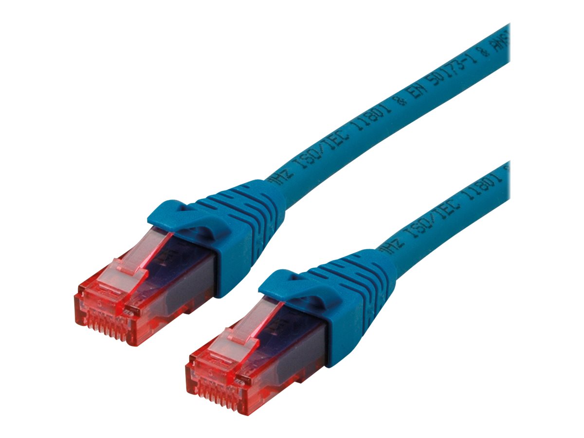 ROLINE Patchkabel Kat.6 UTP Component Level LSOH blau 0