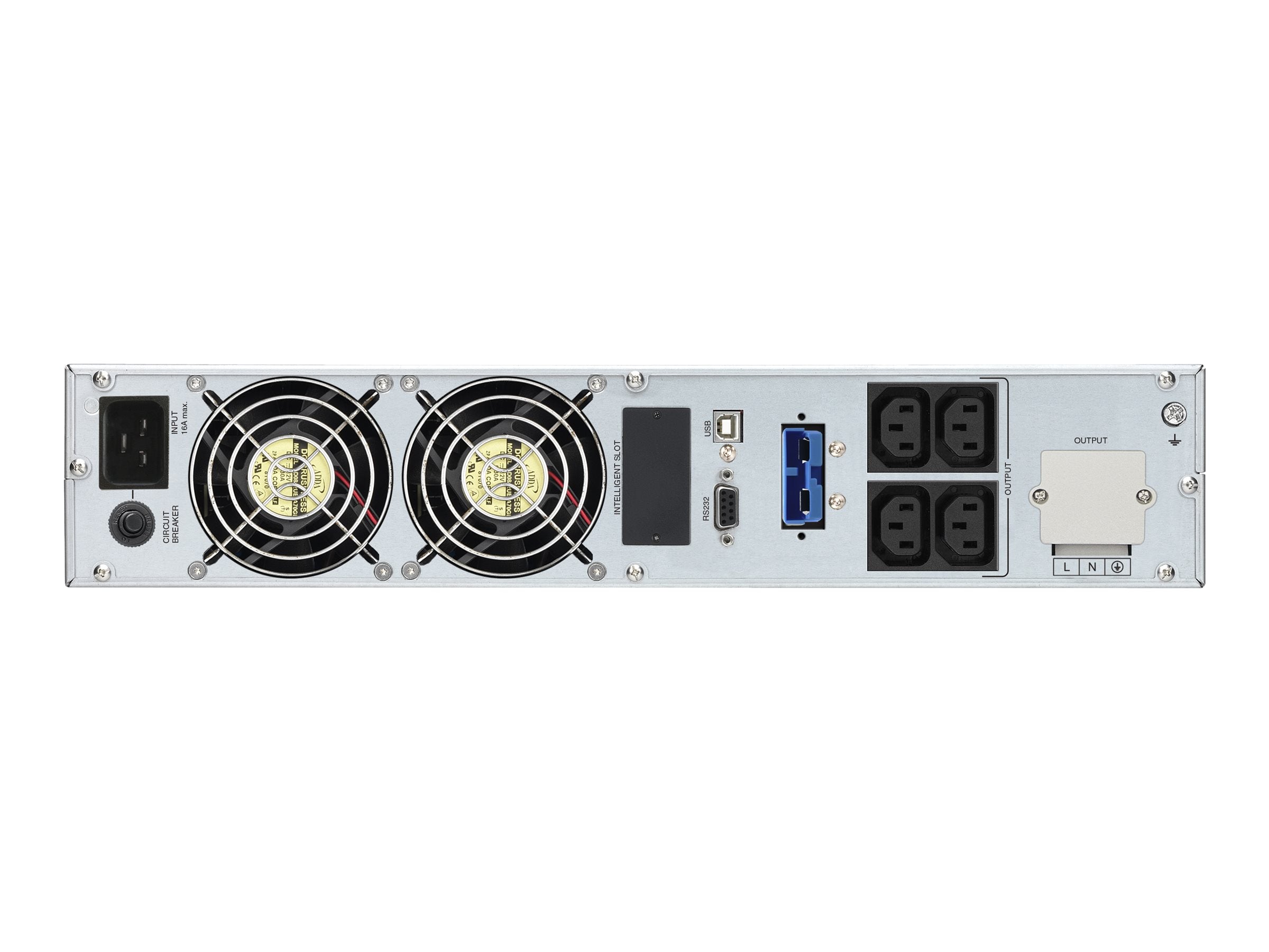 POWERWALKER VFI 3000RM LCD USV Vorderansicht
