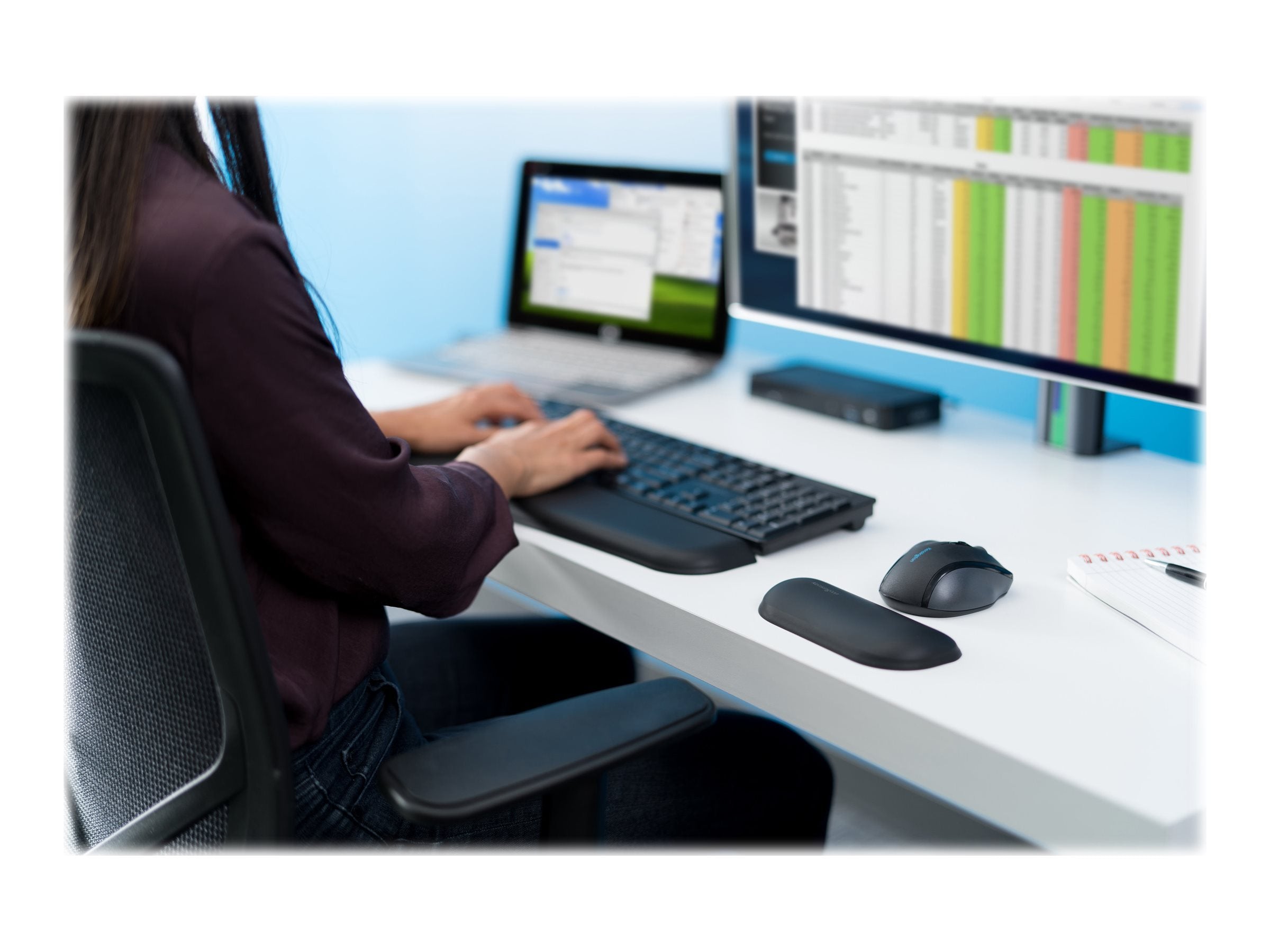 KENSINGTON ErgoSoft Handgelenkauflage Seitenansicht