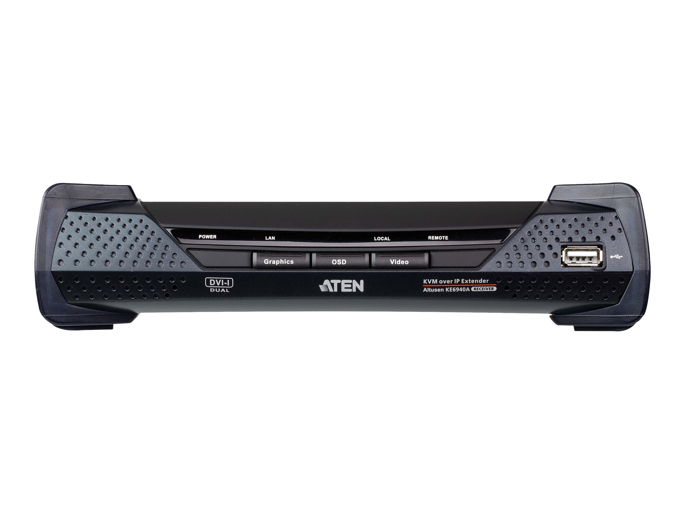 ATEN KE6940AR DVI KVM Over IP Extender Detailansicht