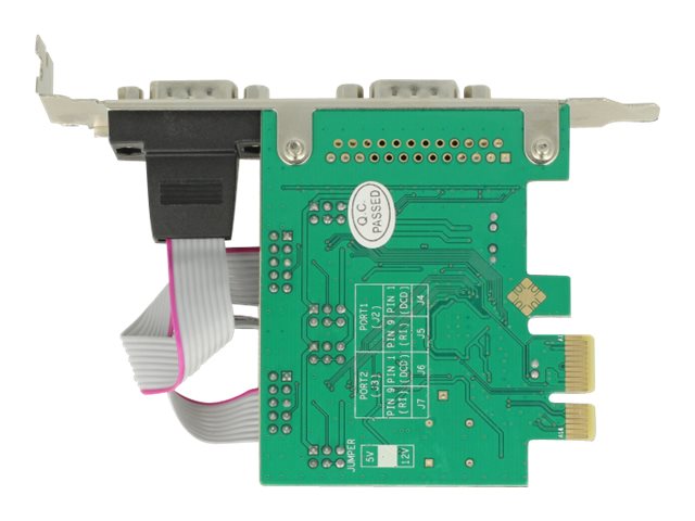 DELOCK PCI Express Karte Vorderansicht