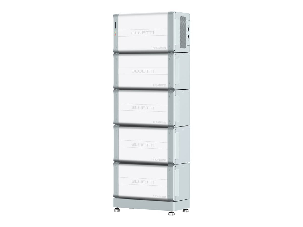 BLUETTI Energy Storage Battery System EP760+4xB500 - Vorderansicht