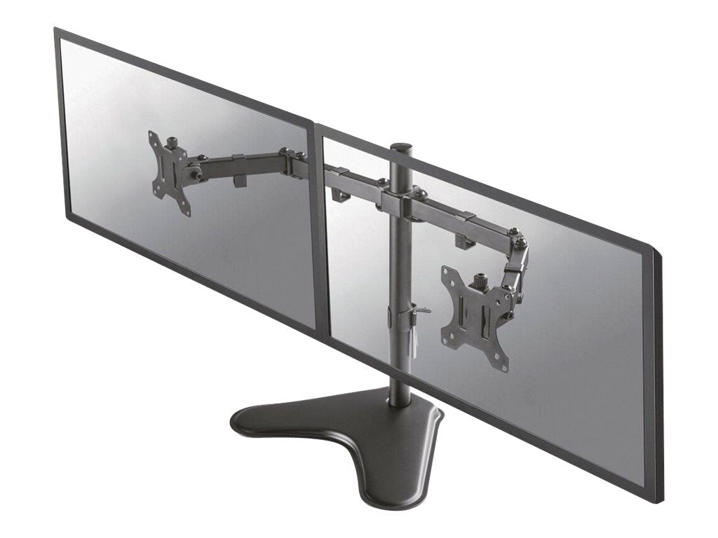 NEOMOUNTS D550DDBLACK Monitor Dual-Deskstand Vorderansicht