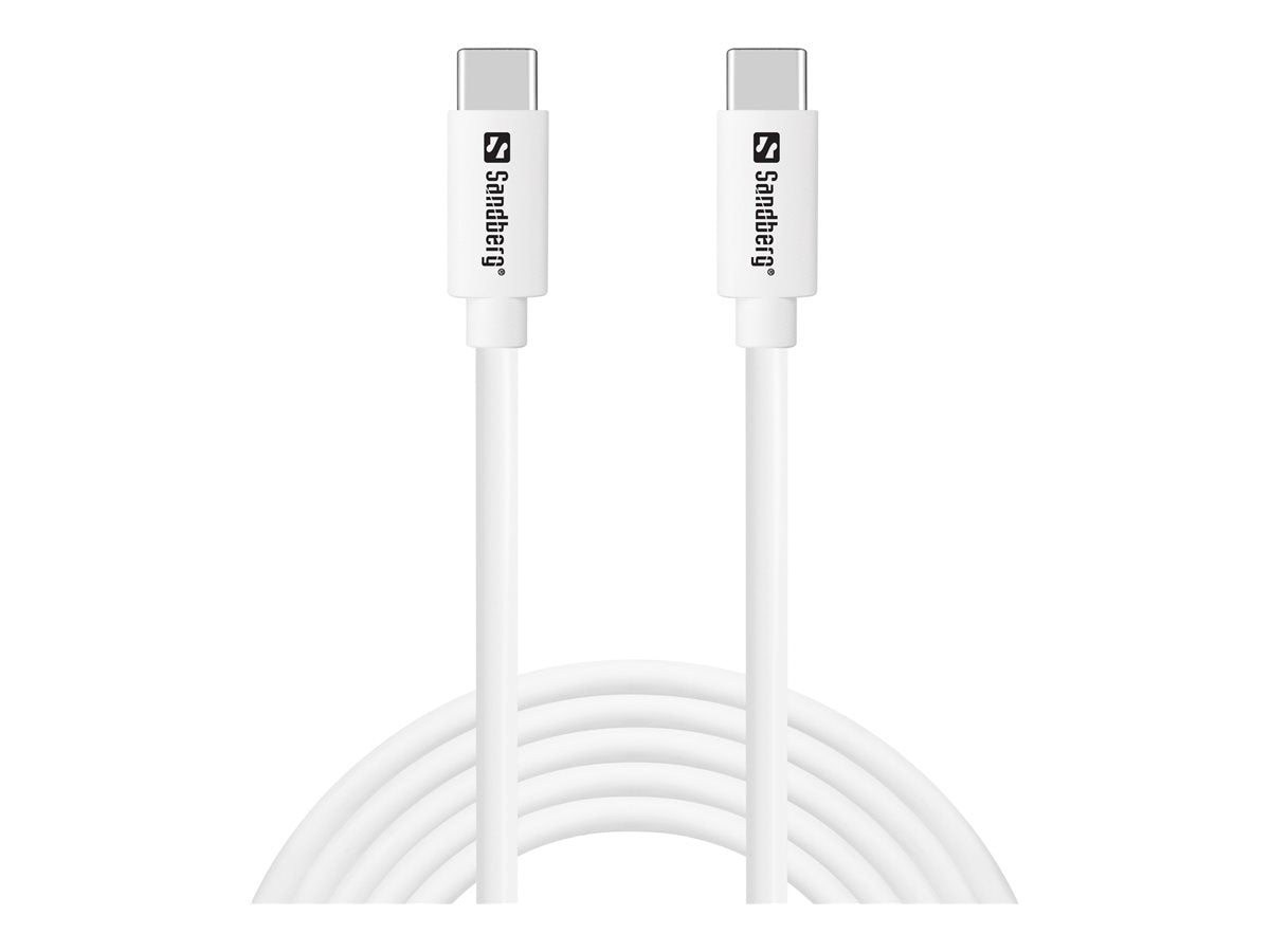 SANDBERG USB-C > USB-C 65W 2M SAVER Vorderansicht