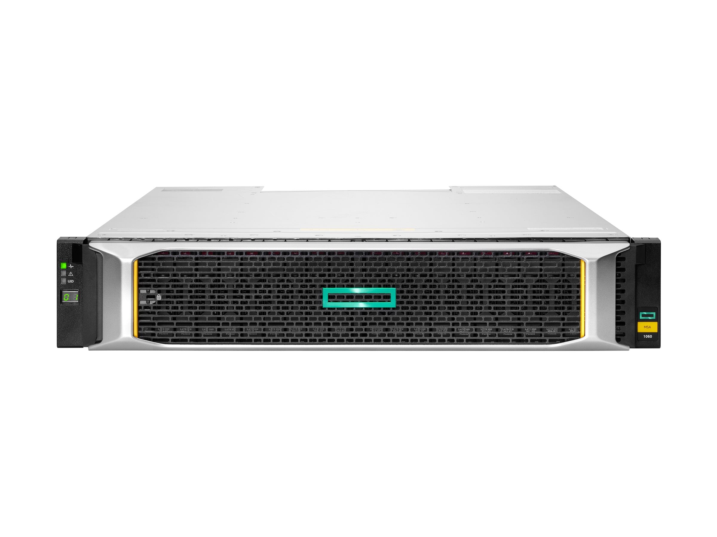 HPE MSA 1060 SFF 2x16Gb FC 2-port Controller disk-less Storage Array
