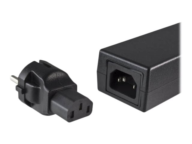EFB Netzadapter Schuko auf Kaltgeraetebuchse 250V 10A Vorderansicht
