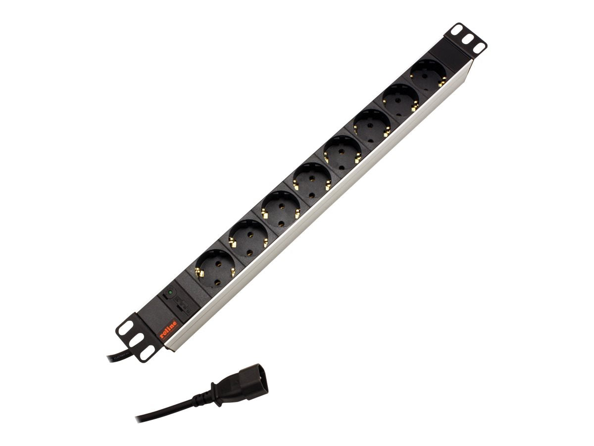 ROLINE 48,26cm 19Zoll-Steckdosenleiste Detailansicht